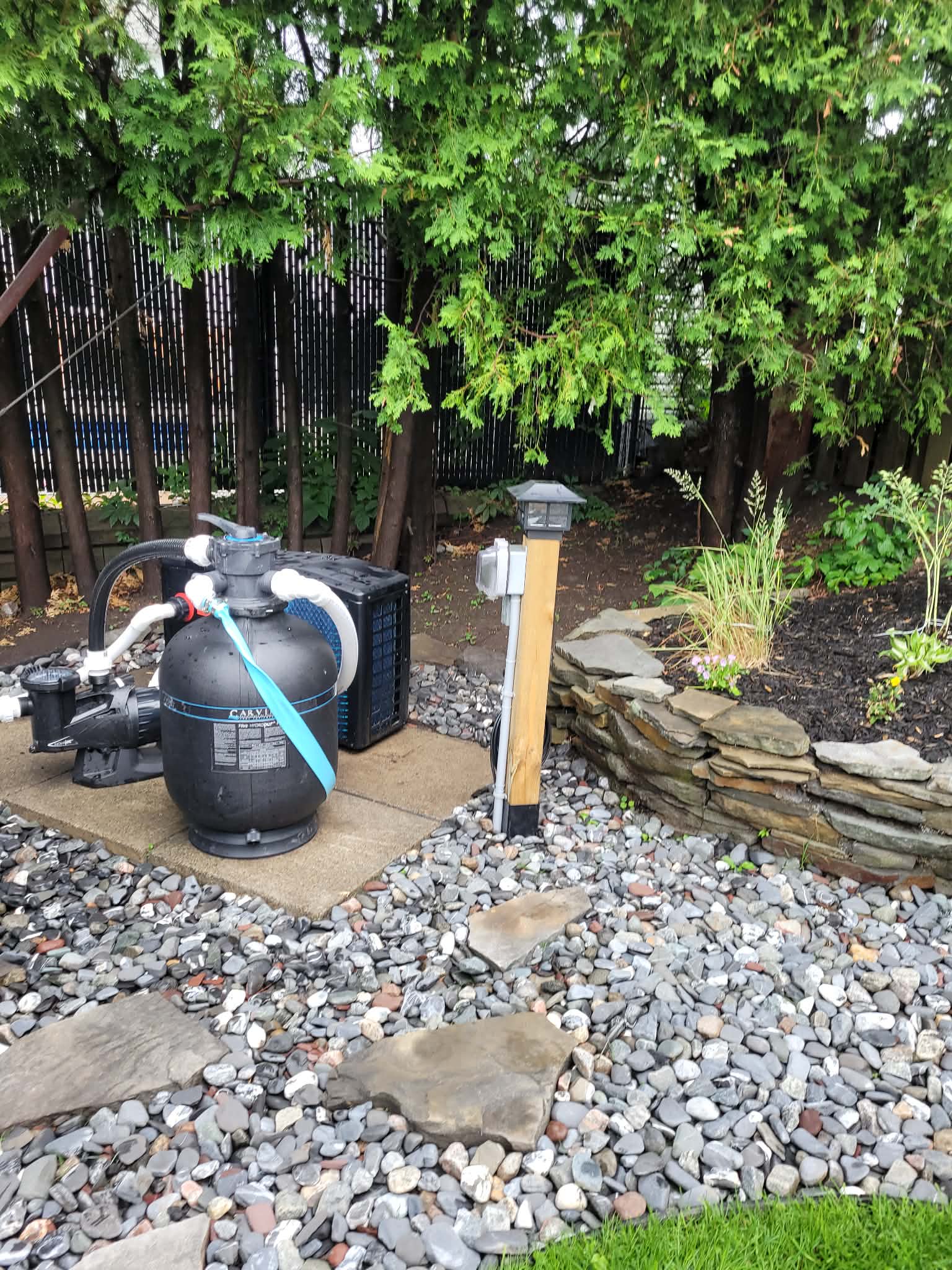 Branchement piscine et spa